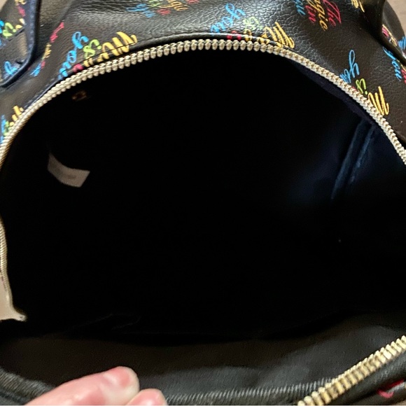 The Magic is You Black Backpack with Colorful Graphics with Black Cosmetic Bag main image 10